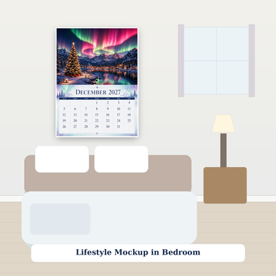 Aurora Borealis Wall Calendar 2027