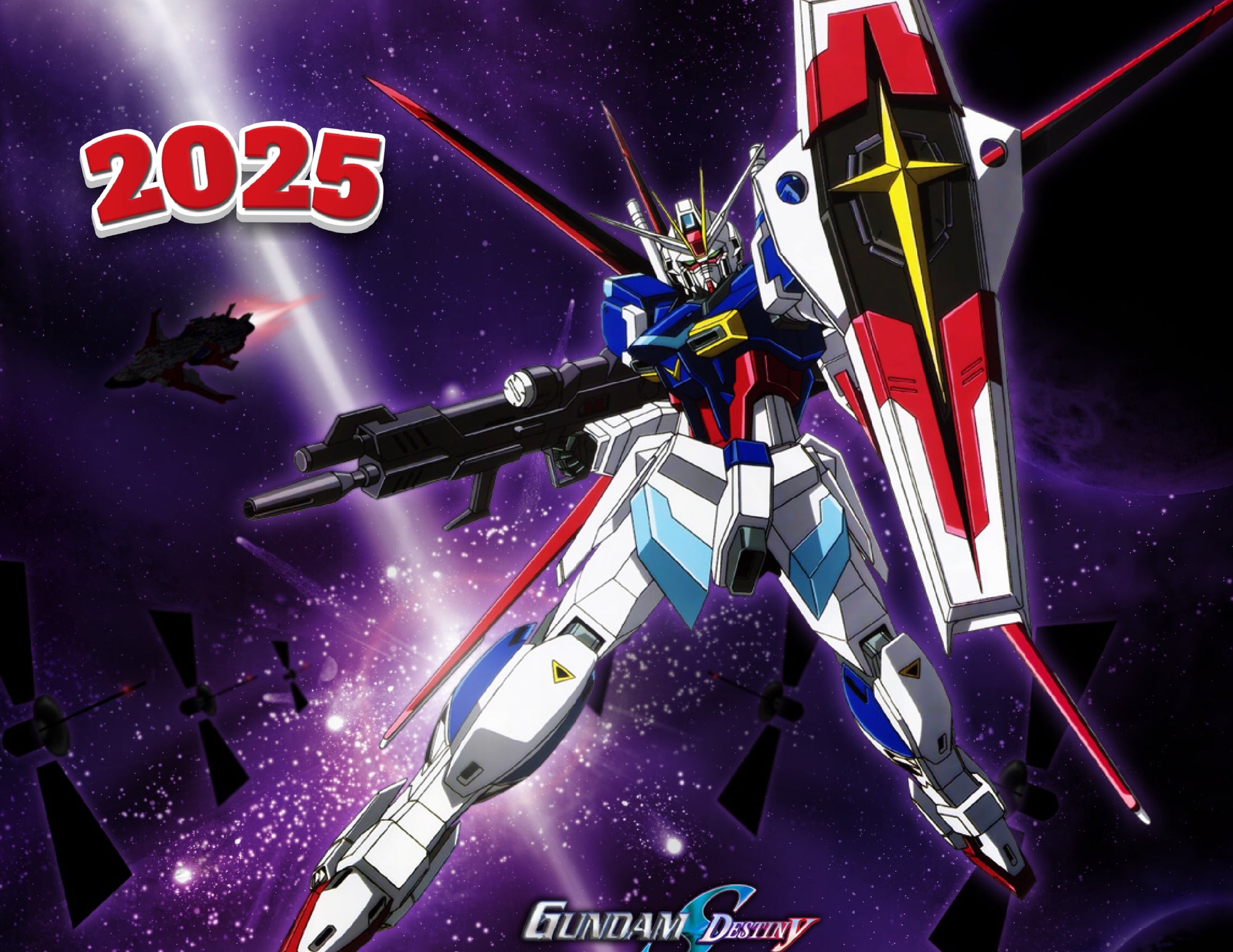 Gundam Wall Calendar 2025