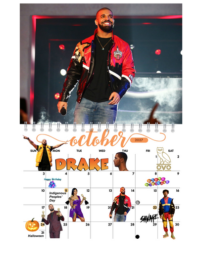 New Generation of Hip Hop Part 2 Wall Calendar 2027 shown in home lifestyle setting — 2027 themed wall calendar by Jays Calendars