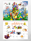 Super Mario Bros 2025 wall Calendar