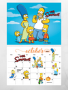 FAVORITE 90’s TV SHOWS 2025 wall calendar