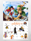 One Piece 2025 Wall Calendar