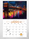 City View wall calendar