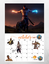 Mortal Kombat 1 Wall Calendar