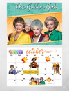 The Golden Girls Wall Calendar 2025