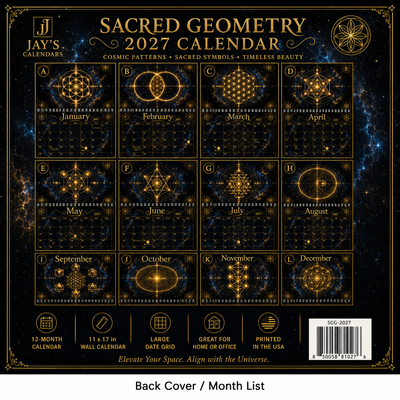 Sacred Geometry Calendar 2027