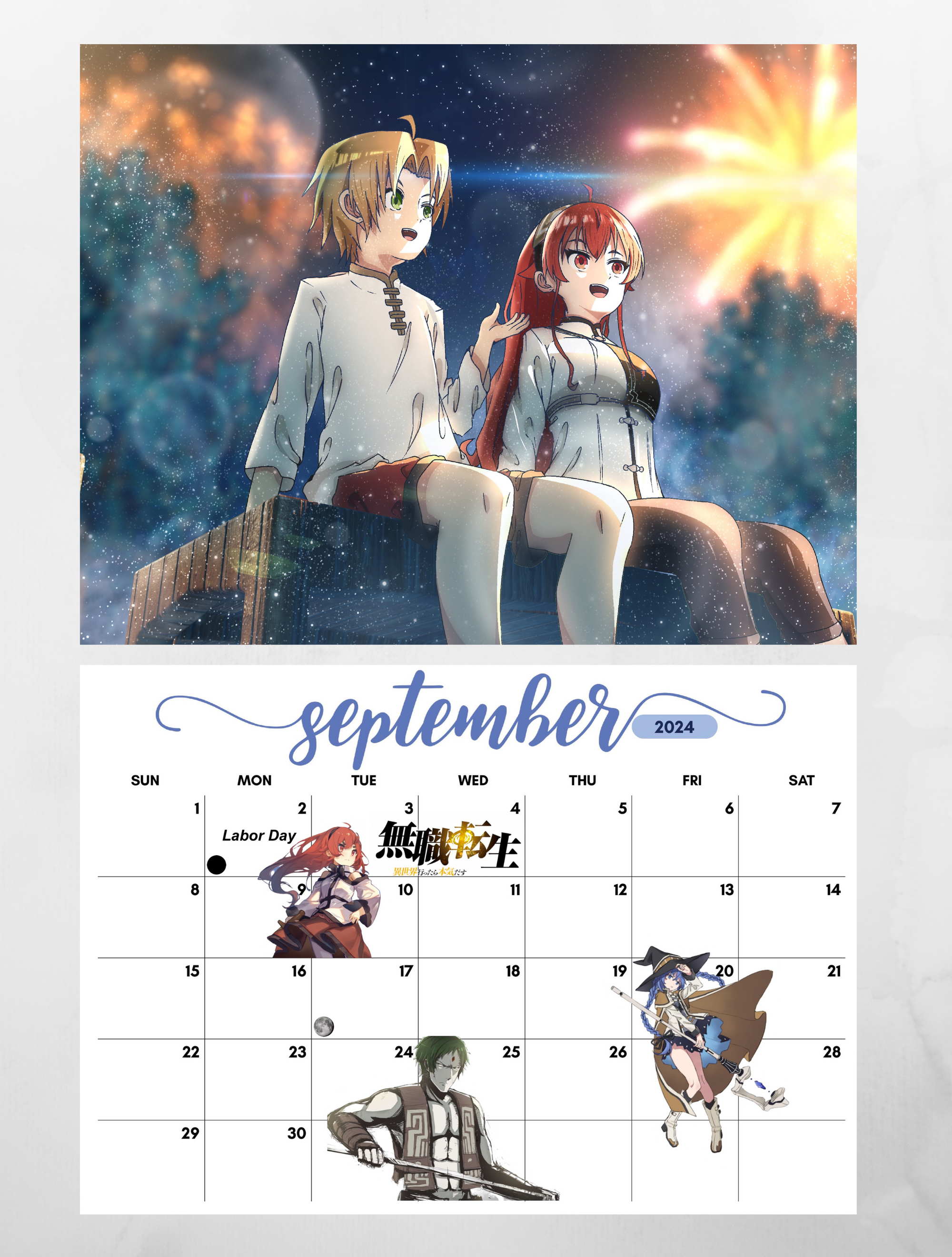 Dive into the new year with my anime calendars, featuring captivating ... |  TikTok