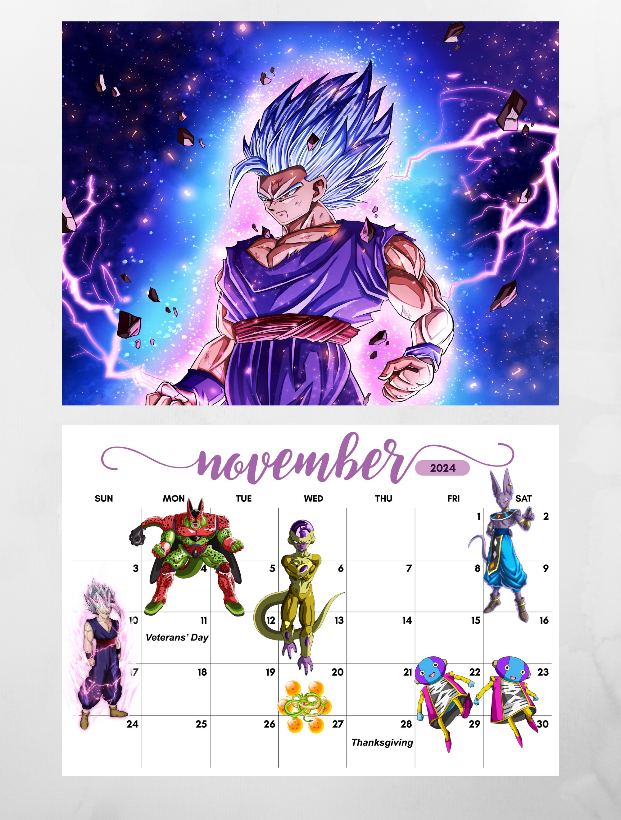 Dragon Ball Super 2024 Calendar [OCT PRE-ORDER ONLY] – Oracle