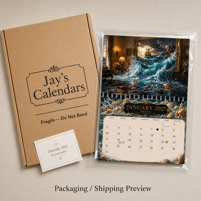 Living Portals 2027 Wall Calendar