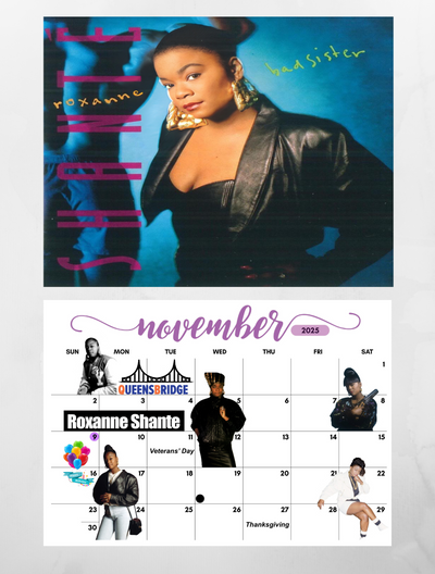 90s women of hip hop wall calendar 2025