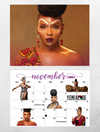 Afrobeats 2025 wall calendar