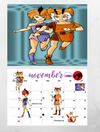 THUNDERCATS Wall Calendar 2025