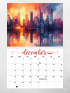 City View wall calendar