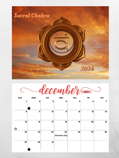 Chakra 2024 Wall Calendar