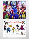 X-Men 97  Wall Calendar 2025