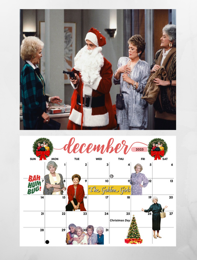 The Golden Girls Wall Calendar 2025