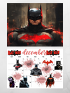 Batman wall calendar 2025