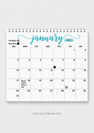 City View Wall Calendar 2027