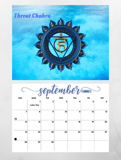 Chakra 2025 Wall Calendar