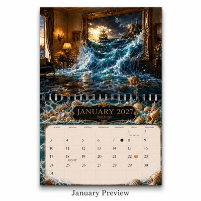 Living Portals 2027 Wall Calendar