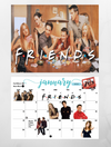 FAVORITE 90’s TV SHOWS 2025 wall calendar