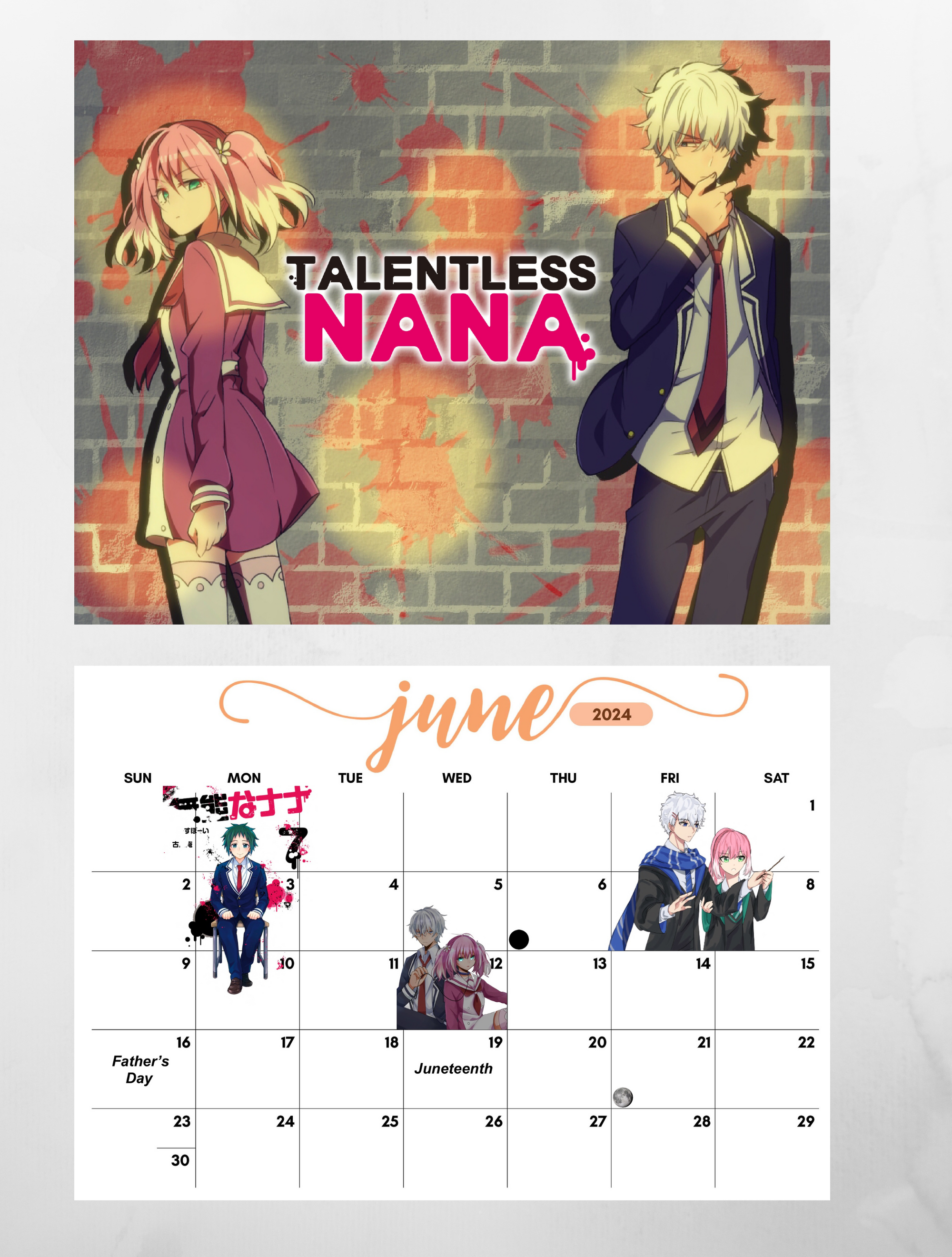 Talentless Nana Wall Calendar 2024 - Jays Calendars