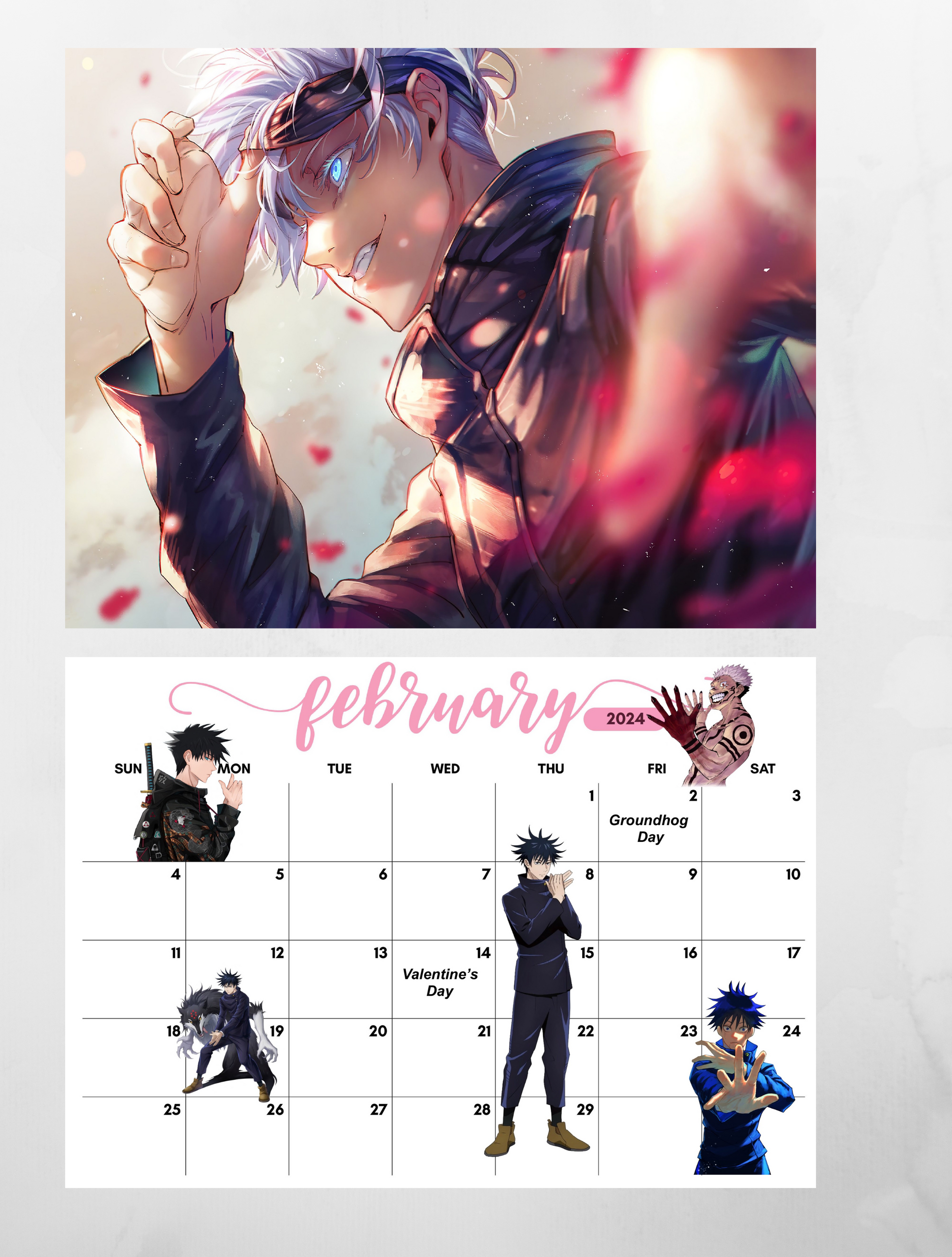 Anime Wall Calendar 2024 (Various) – J-Store Online