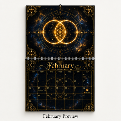 Sacred Geometry Calendar 2027