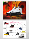 Jordan Collection Wall Calendar 2025