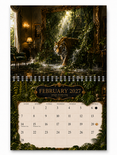 Living Portals 2027 Wall Calendar