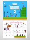 Super Mario Bros 2024 wall Calendar