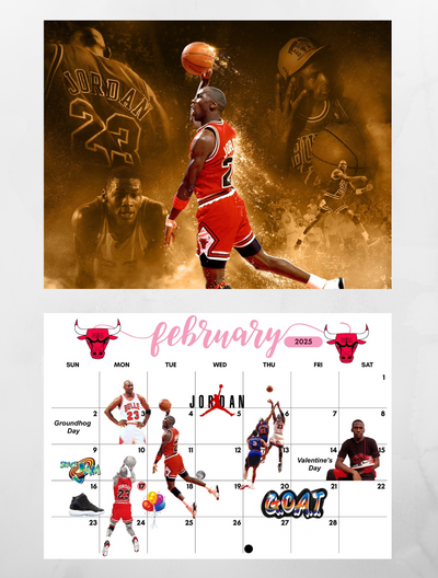 Like Mike 2025 wall calendar