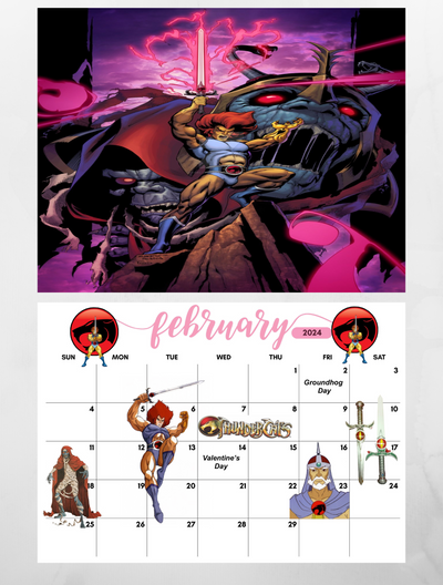 Thundercats Wall Calendar 2024