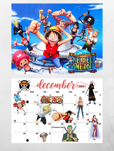 One Piece 2024 Wall Calendar