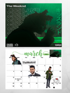 The Weeknd Wall Calendar 2025