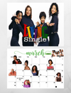 Black 90s TV Shows Wall Calendar 2025