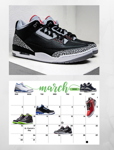 Jordan Collection Wall Calendar 2025