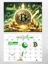 Bitcoin is king Wall calendar 2025