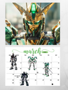 Gundam Wall Calendar 2025