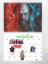 Stranger Things 2025 wall calendar