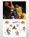 NBA legends Top 12 wall calendar 2025