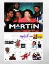 Black 90s TV Shows Wall Calendar 2025