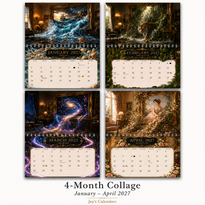 Living Portals 2027 Wall Calendar