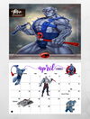 THUNDERCATS Wall Calendar 2025