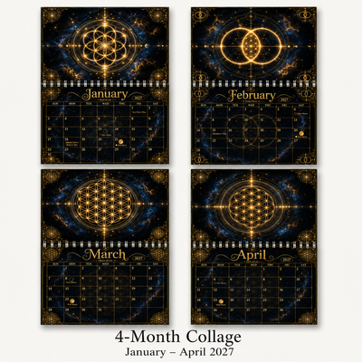 Sacred Geometry Calendar 2027