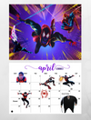 Spider-man Miles Morales wall calendar 2025