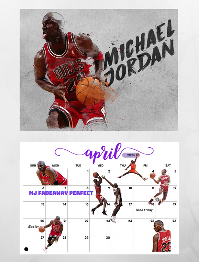 Like Mike 2025 wall calendar