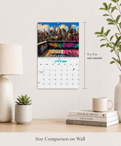 City View Wall Calendar 2027