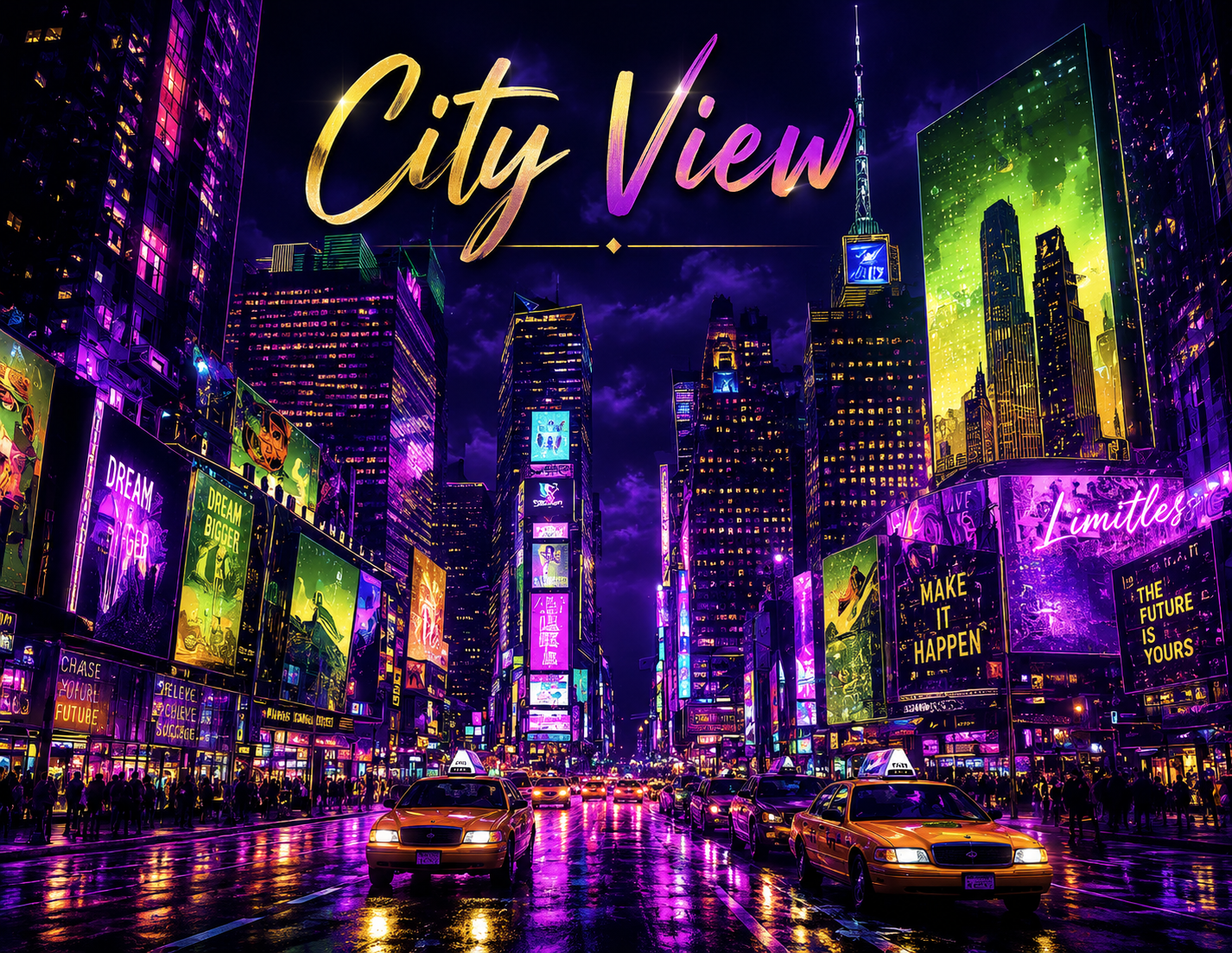 City View Wall Calendar 2027