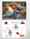 Thundercats Wall Calendar 2025